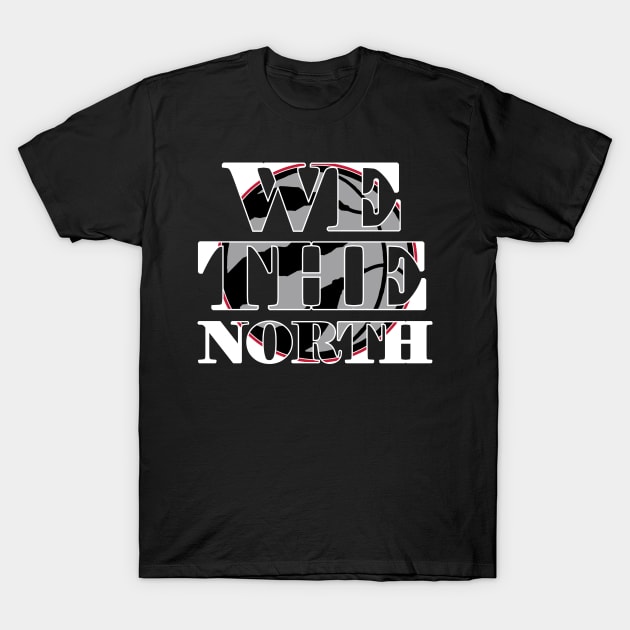We the north black t shirt 2025
